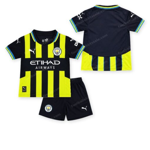 Manchester City Away Kids Football Kit 24/25