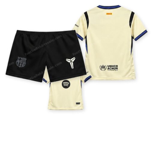 Barcelona Away Kids Football Kit 25/26
