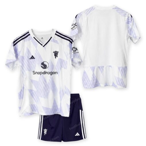 Manchester United Away Kids Football Kit 25/26