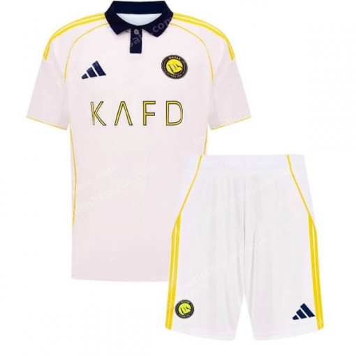 Al Nassr Third Al Nassr Kids Football Kit 25/26