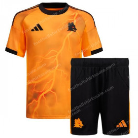 AS Roma Away Kids Football Kit 25/26