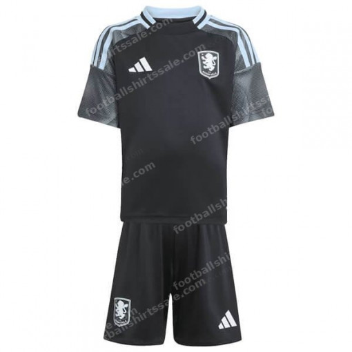 Aston Villa Away Kids Football Kit 25/26