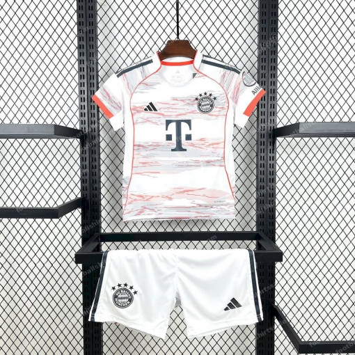 Bayern Munich Away Kids Football Kit 25/26