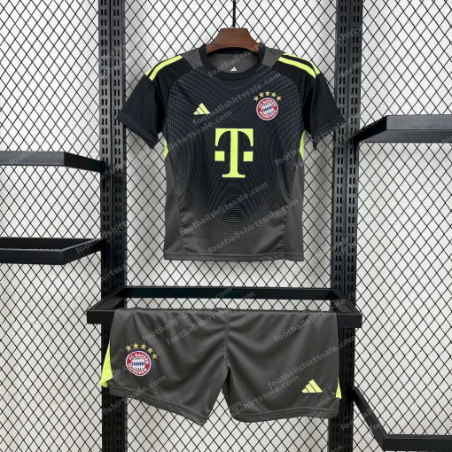 Bayern Munich Goalkeeper Kids Football Kit 25/26