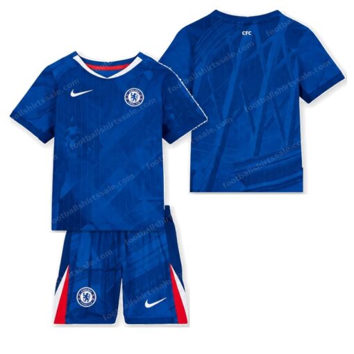 Chelsea Home Kids Football Kit 25/26