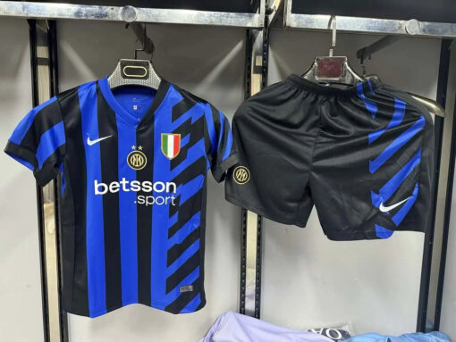 Inter Milan Home Kids Football Kit 24/25