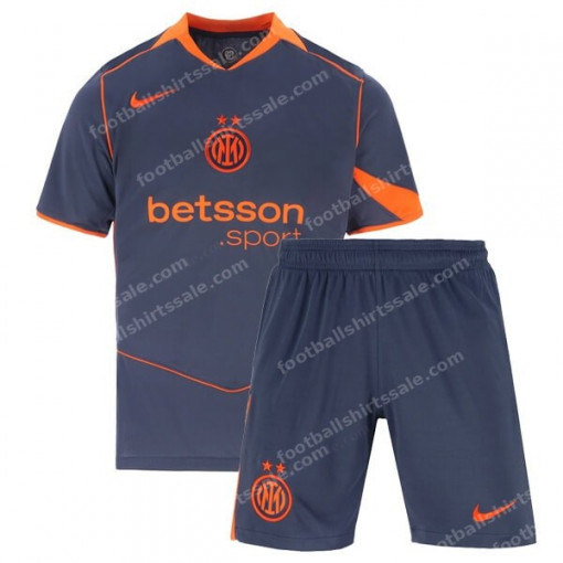 Inter Milan Third Kids Football Kit 25/26