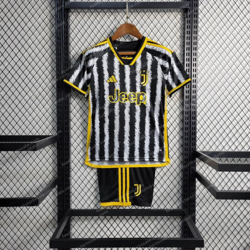 Juventus Home Kids Football Kit 23/24