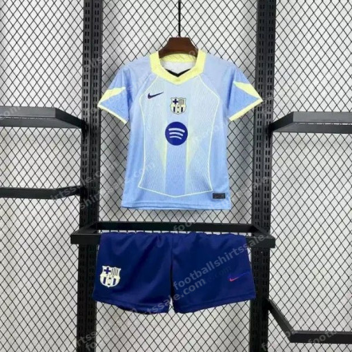 Barcelona Special Edition Blue Kids Football Kit 25/26