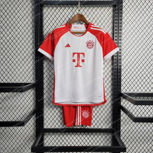 Bayern Munich Home Kids Football Kit 23/24