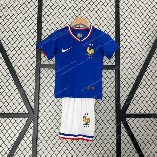 France Home Kids Football Kit 2024