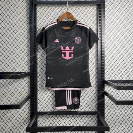 Inter Miami Away Kids Football Kit 24/25