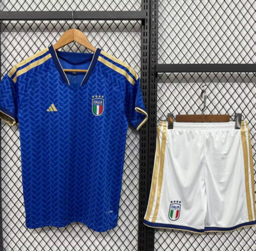 Italy Home Kids Football Kit 2026