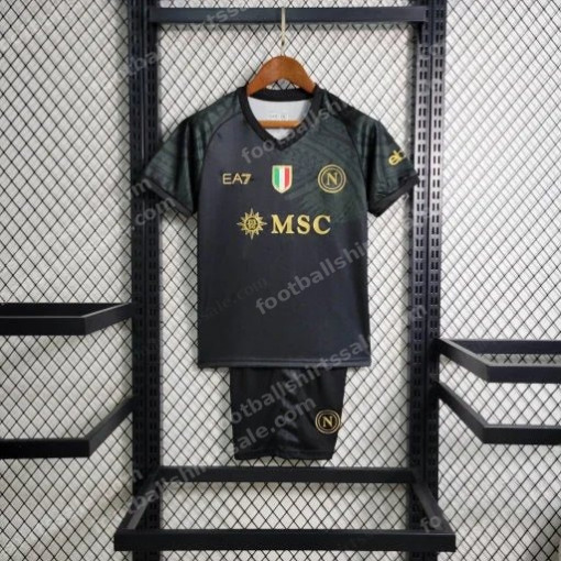 Napoli Third Kids Football Kit 23/24