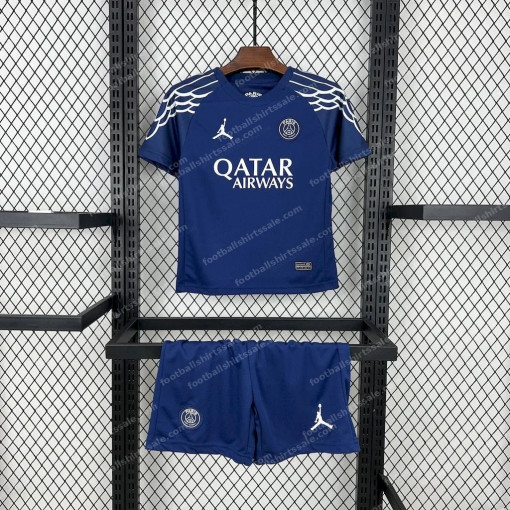 Paris Saint-Germain Fourth Psg Kids Football Kit 24/25