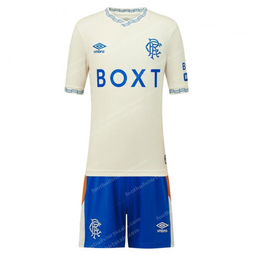 Rangers Away Rangers Kids Football Kit 26/27