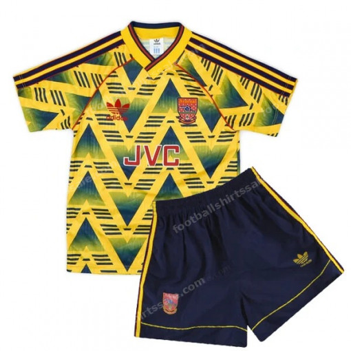 Arsenal Retro Away Kids Football Kit 91/93
