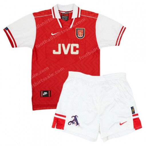 Arsenal Retro Home Kids Football Kit 96/98