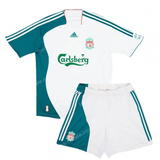 Liverpool Retro Third Kids Football Kit 06/07