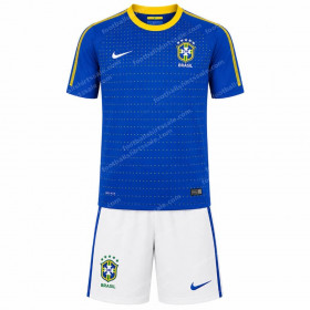 Brazil Retro Away Kids Football Kit 2010
