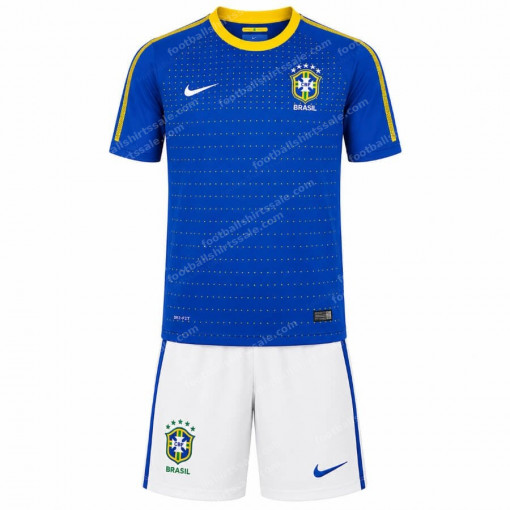 Brazil Retro Away Kids Football Kit 2010