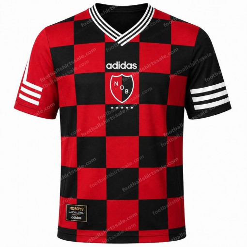 Newells Old Boys Retro Home Newells Old Boys Football Shirt 97/98