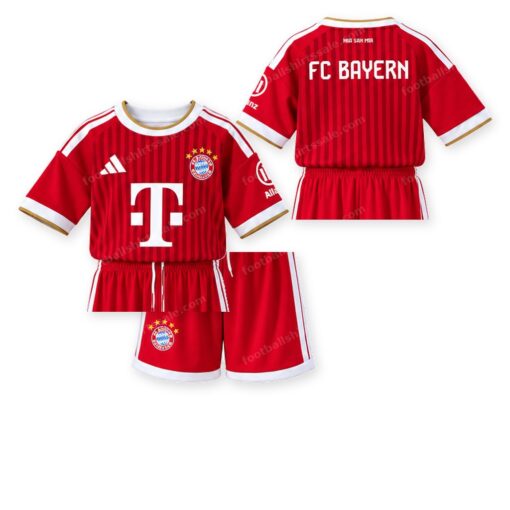 Bayern Munich Home Kids Football Kit 26/27