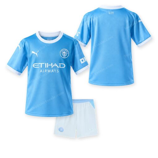 Manchester City Home Kids Football Kit 26/27