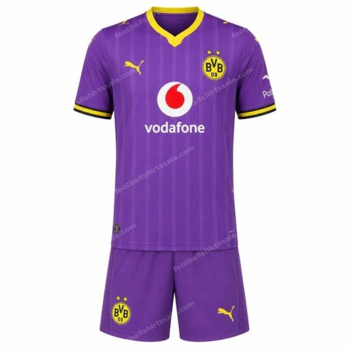 Borussia Dortmund Third Kids Football Kit