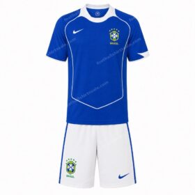 Brazil Retro Away Kids Football Kit 2004