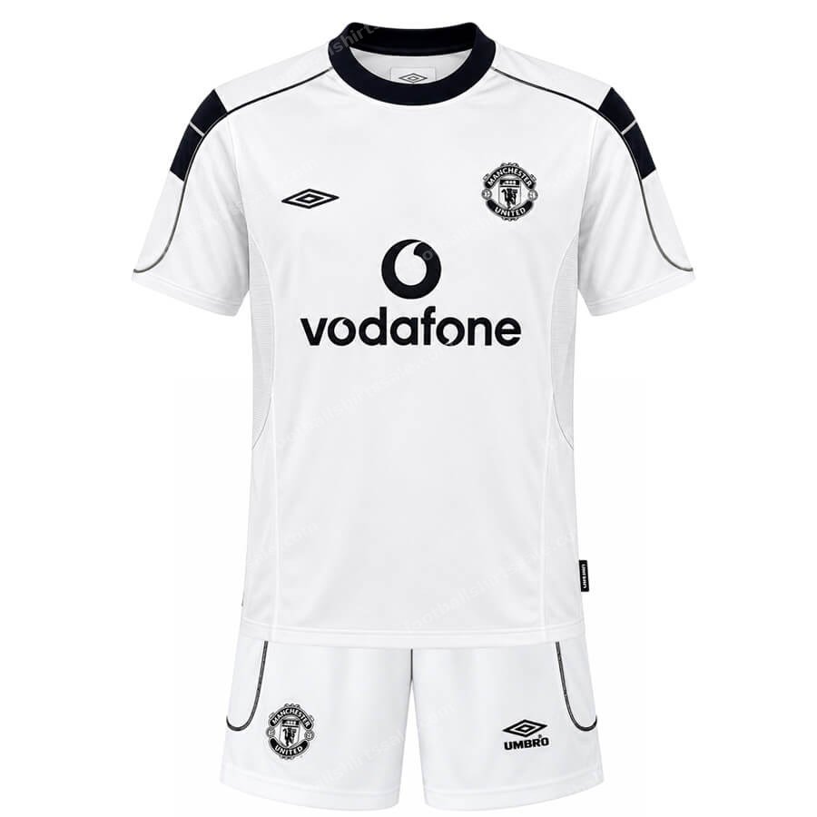 Manchester United Retro Away Kids Football Kit 00/01