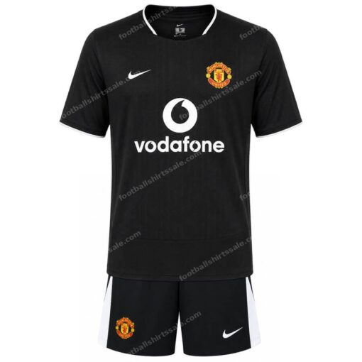 Manchester United Retro Away Kids Football Kit 03/04