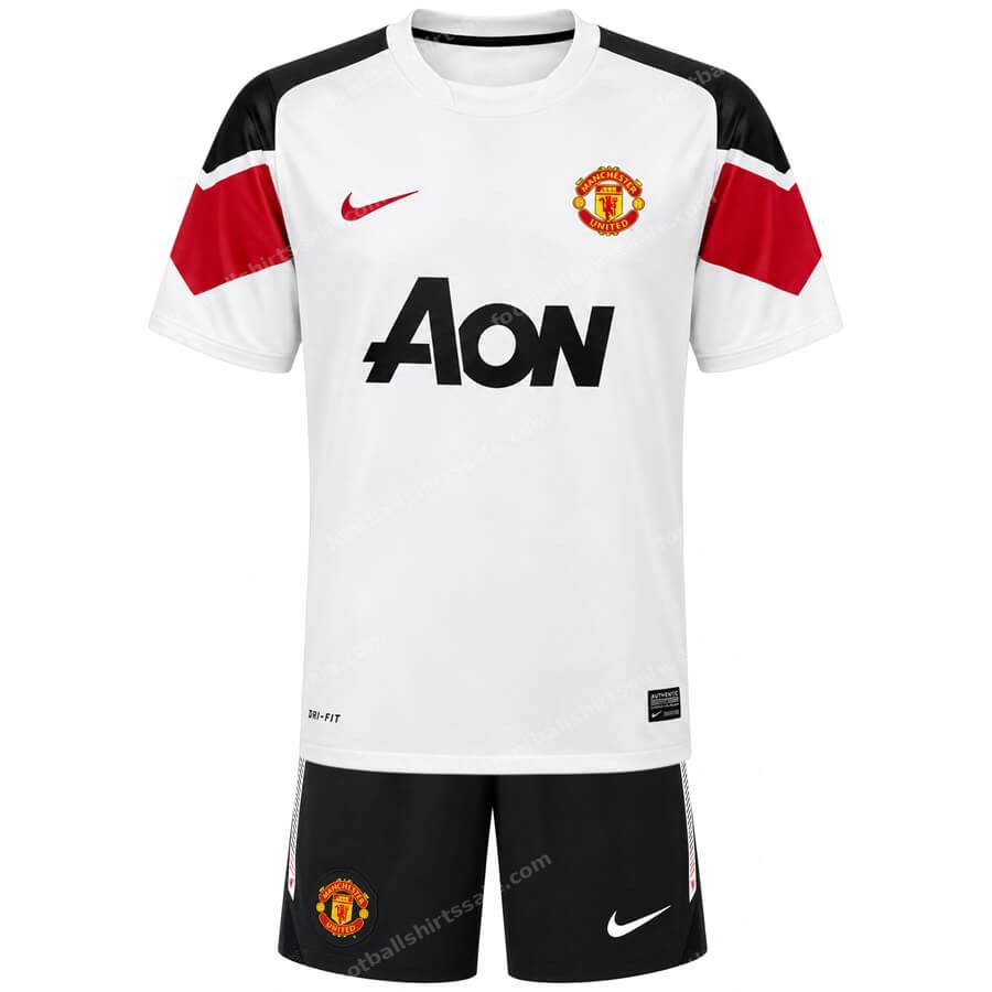 Manchester United Retro Away Kids Football Kit 10/11