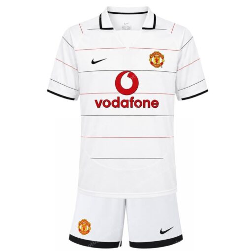 Manchester United Retro Third Kids Football Kit 03/04