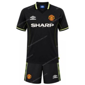 Manchester United Retro Third Kids Football Kit 98/99