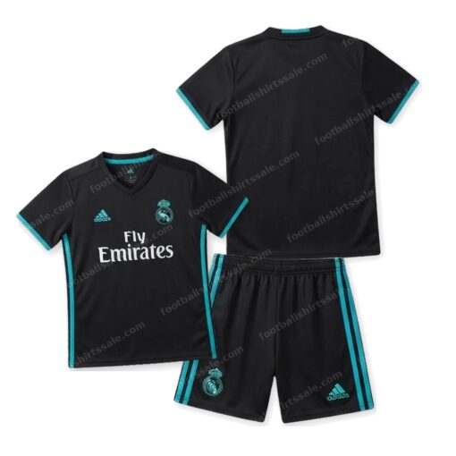 Real Madrid Retro Away Kids Football Kit 16/17